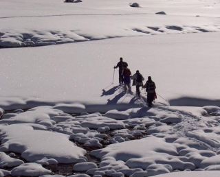 Wandern Schneeschuhwandern